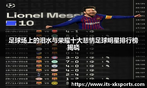 足球场上的泪水与荣耀十大悲情足球明星排行榜揭晓